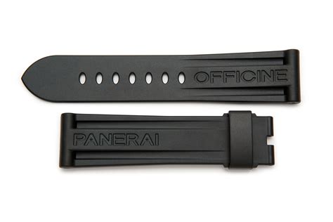 panerai caoutchouc rubber strap|panerai accessories.